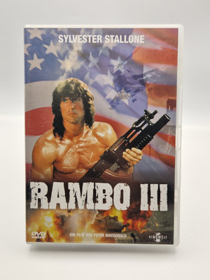 RAMBO III (Rambo 3) - Altauflage Ungeschnittene FSK 18 Fassung