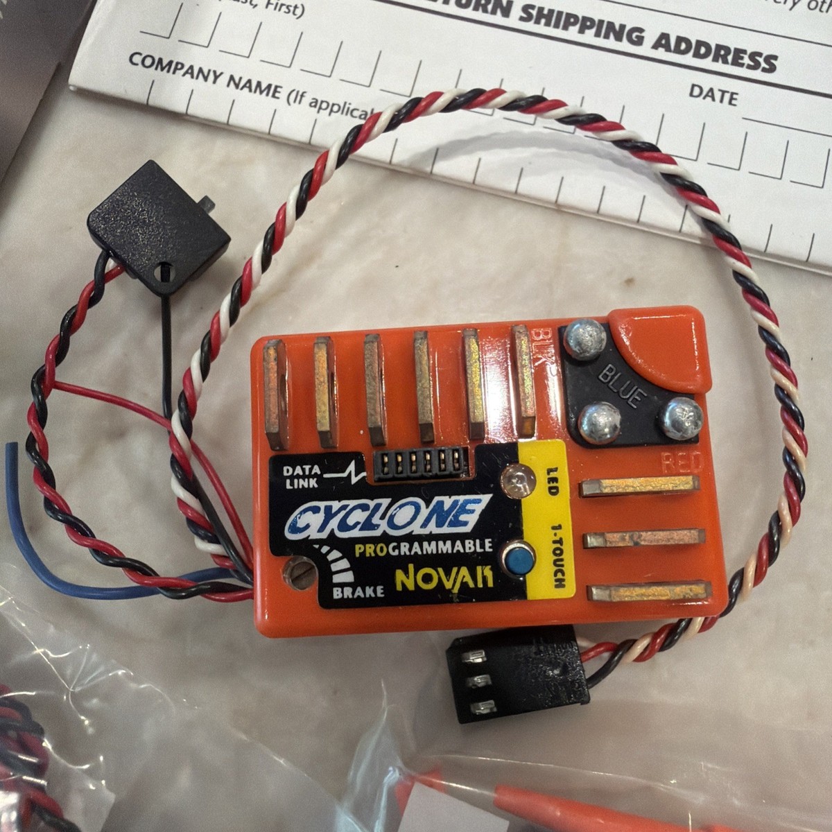Novak Cyclone Vintage Esc NOS Open Box, RC10 Electronic Speed
