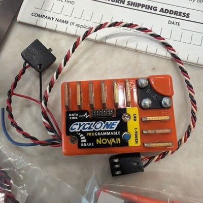 Novak Cyclone Vintage Esc NOS Open Box, RC10 Electronic Speed