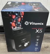 Vitamix Ascent Series X5 Brushed Stainless Finish Blender 48oz. BRAND NEW W TAGS