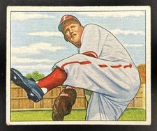 1950 Bowman Hank Borowy #177 Philadelphia Phillies VG