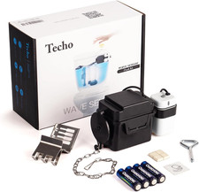 Techo Touchless Toilet Flush Kit, Adjustable Sensor, 1256315 Adapt K1954, Automa
