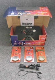 X-Arcade Single Player Joystick Controller Xgaming +New Adapters Bundle