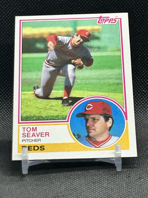 1983 Topps #580 Tom Seaver 3 Time Cy Young Winner HOF    