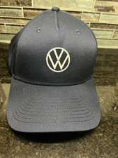 Volkswagen Vw Hat Cap Strapback One Size Navy Blue Adjustable Logo Driver Gear