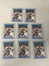 Lot Of 8 1989-90 O-Pee-Chee Hockey #122 Dale Hawerchuk Winnipeg Jets