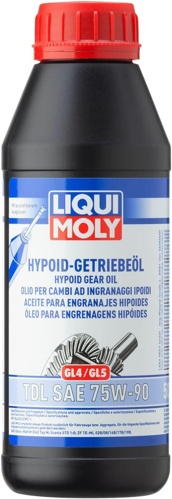 Hypoid Gear Oil (GL4/5) TDL SAE 75W-90 | 500 Ml | Gear Oil | SKU: 1406