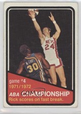 1972-73 Topps ABA Championship Rick Barry Game #4 #244 HOF 2g2