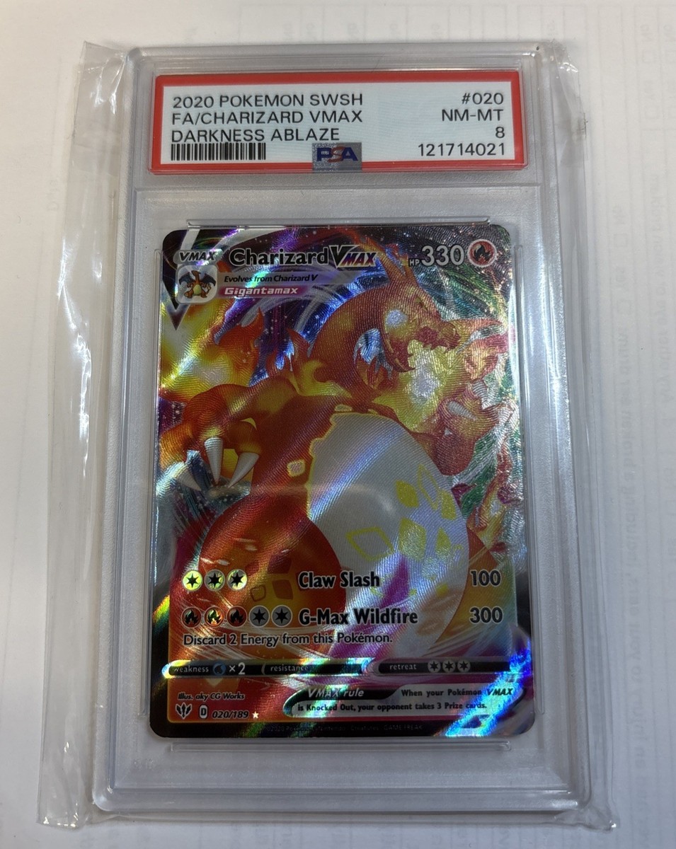 Charizard VMAX 020/189 Swsh03: Darkness Ablaze Holo for sale