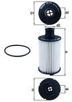 Knecht ÖLfilter OX 774D Filtereinsatz FüR Rover Jaguar Sport Range XJ Landrover
