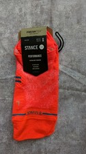Stance Freshtek UL Tab No Show Socks, Coral, Size: Mens,3-5.5, Womens,5-7.5