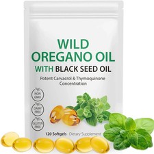 Resilia Oil Of Oregano With Black Seed Oil 6,000MG 2 Pack