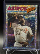 Cristian Javier 2026 Topps Heritage Chrome Silver Sparkle #330 - Houston Astros