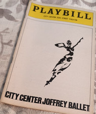 Playbill Program - City Center 55th Street Theater, City Center Joffrey Ballet