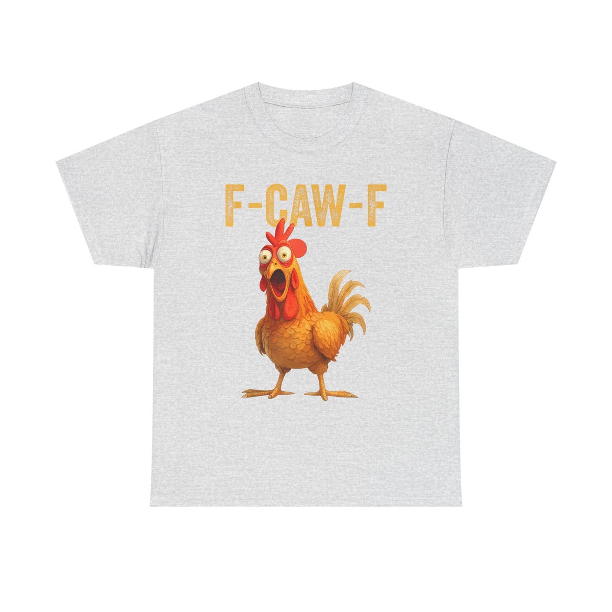 F-Caw-F Funny Chicken Humor F-Caw-F Quote Rooster Meme Maglietta - Foto 9