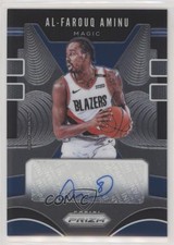 2019-20 Panini Prizm Signatures Al-Farouq Aminu #SG-AFA Auto x1x