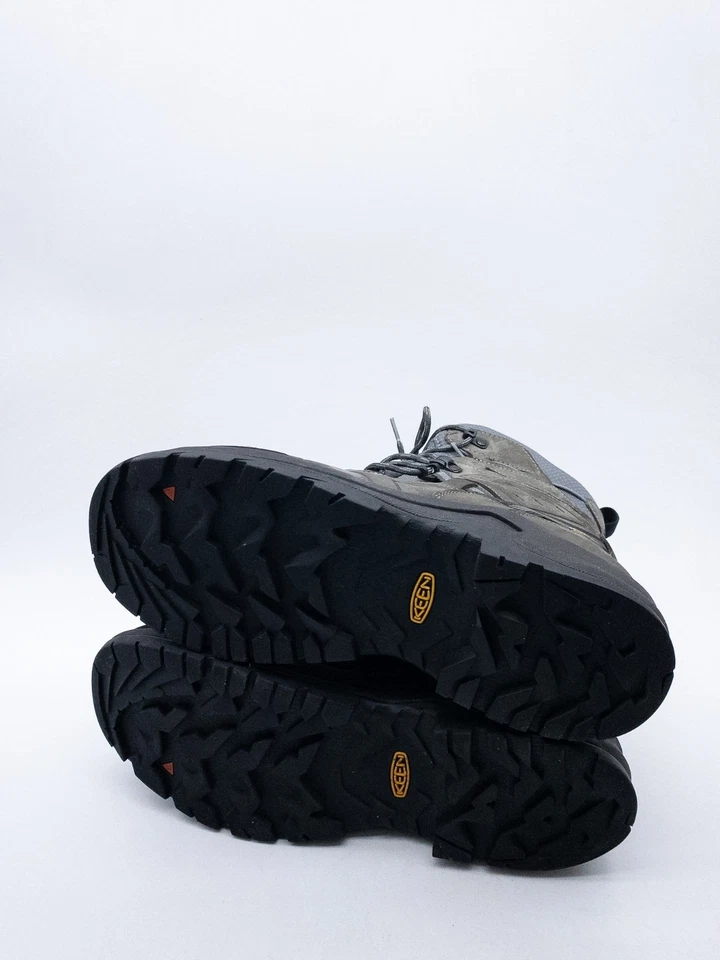 KEEN Chaussures De Trek Bottes En Cuir À Lacets Imperméables Gr. 44 EU 39394-100 - Photo 4/4