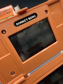 Nintendo Donkey Kong Game & Watch Box Set (DK-52) 1982 **SEE PHOTOS FOR SCREEN**