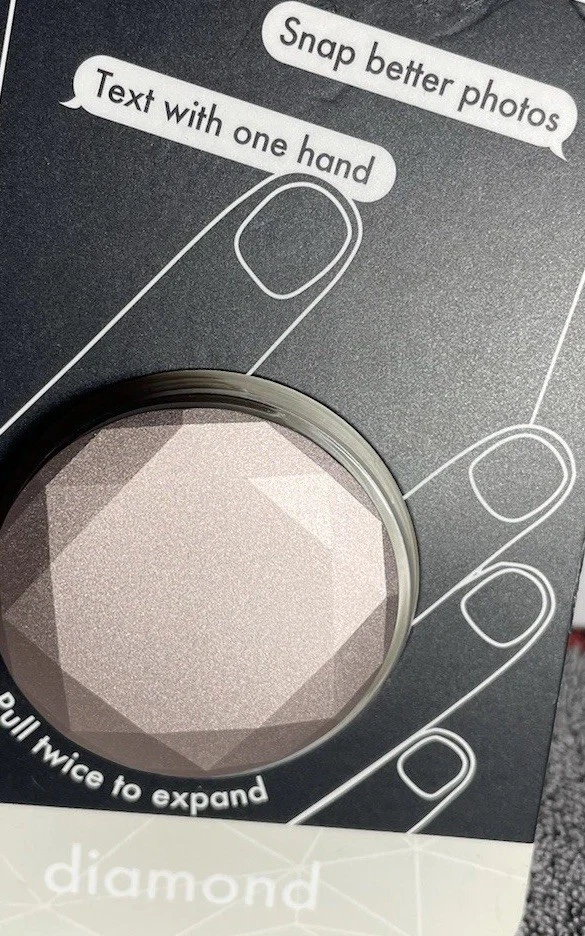 Popsocket Diamond Rose Gold Facets Popgrip Phone Grip And Stand New - Image 2 of 3