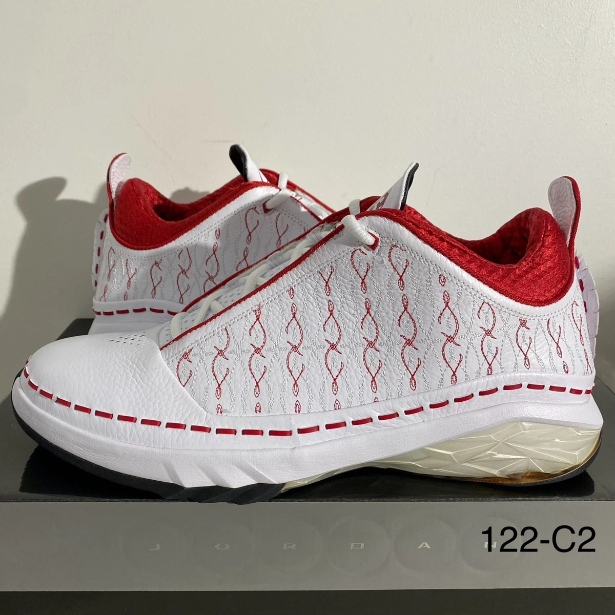 Jordan 23 ホワイト/レッド/シューズ Jordan 23 OG Low White Varsity Red for Sale | Authenticity
