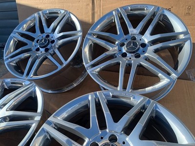 4 AMG Rims 8.5 + 9.5 X 19 Mercedes W212 S212 W213 W205 W209