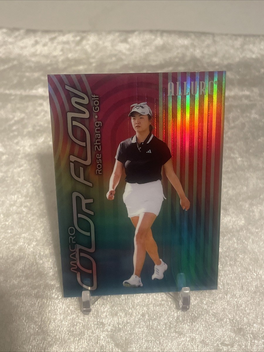 2025 UD UPPER DECK ALLURE SE MACRO COLOR FLOW #CF8-18 SP ROSE