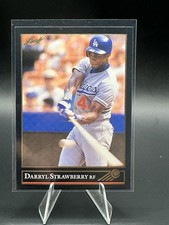 1992 Leaf - Darryl Strawberry #29 Gold