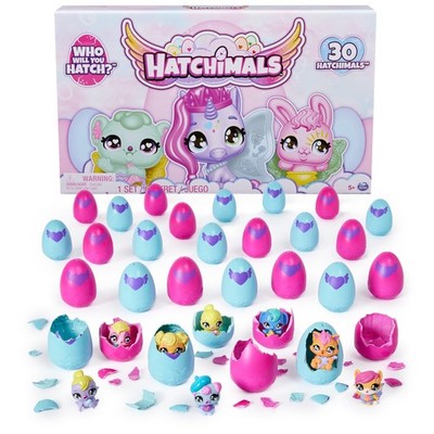 Hatchimals Colleggtibles 30 Pack Surprise Eggs Collectible Toy Figures Set