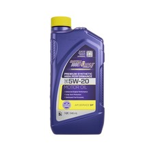Royal Purple Motor Oil - 5W20 - Synthetic - 1 qt - Set of 6 46.34 per gallon