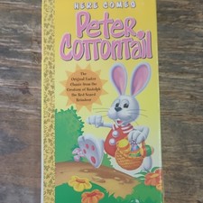 Sony Wonder Here Comes Peter Cottontail Danny Kaye VHS Animation Holiday NTSC