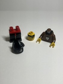 1992 LEGO Castle Black Knights Minifigure- Wolfpack Black Cape (cas251) 6075