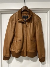 Wilson's Pelle Studio XL Bomber Leather 2-1 Vest Jacket Women Military Flight