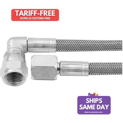 Allstar ALL46402-6, One 6In #4 Line -4 Str/-4 90 Deg Performance Racing Parts