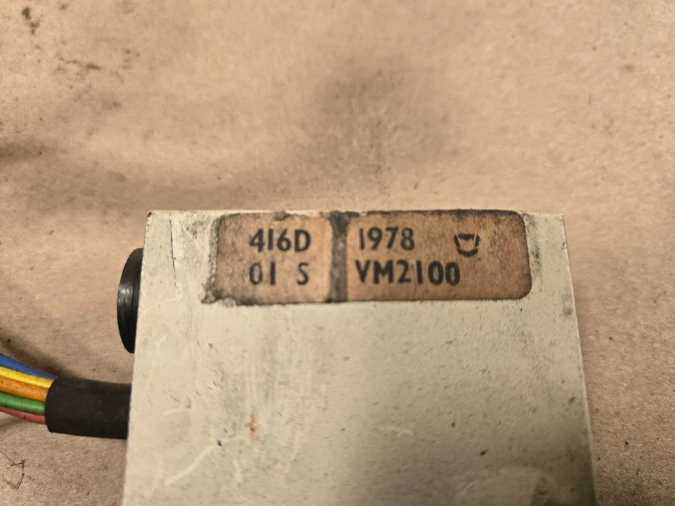 Amplificador de aire acondicionado Jaguar XJS XJ6 XJ12 C45402 Foto 3 de 4