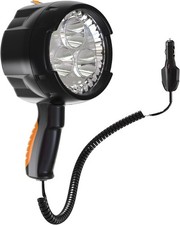 Handheld Spotlight Up To 2000 Lumens Flashlight 12v Car Charger Led Spot Light W Handheld Spotlight Up To 2000 Lumens Flashlight 12v Car Charger Led Spot Light W