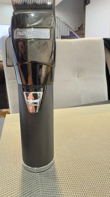 BABYLISS PRO GUNSTEELFX FX8700E METAL CORDLESS HAIR CLIPPER TESTED WORKS NO CHAR