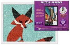 White Wood Puzzle Frame Kit - Glue Sheets, UV Acrylic - Available in 20 Sizes
