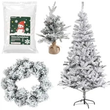 Sattiyrch Snow Flocking Powder for Christmas Tree,Fake Snow Powder,Art