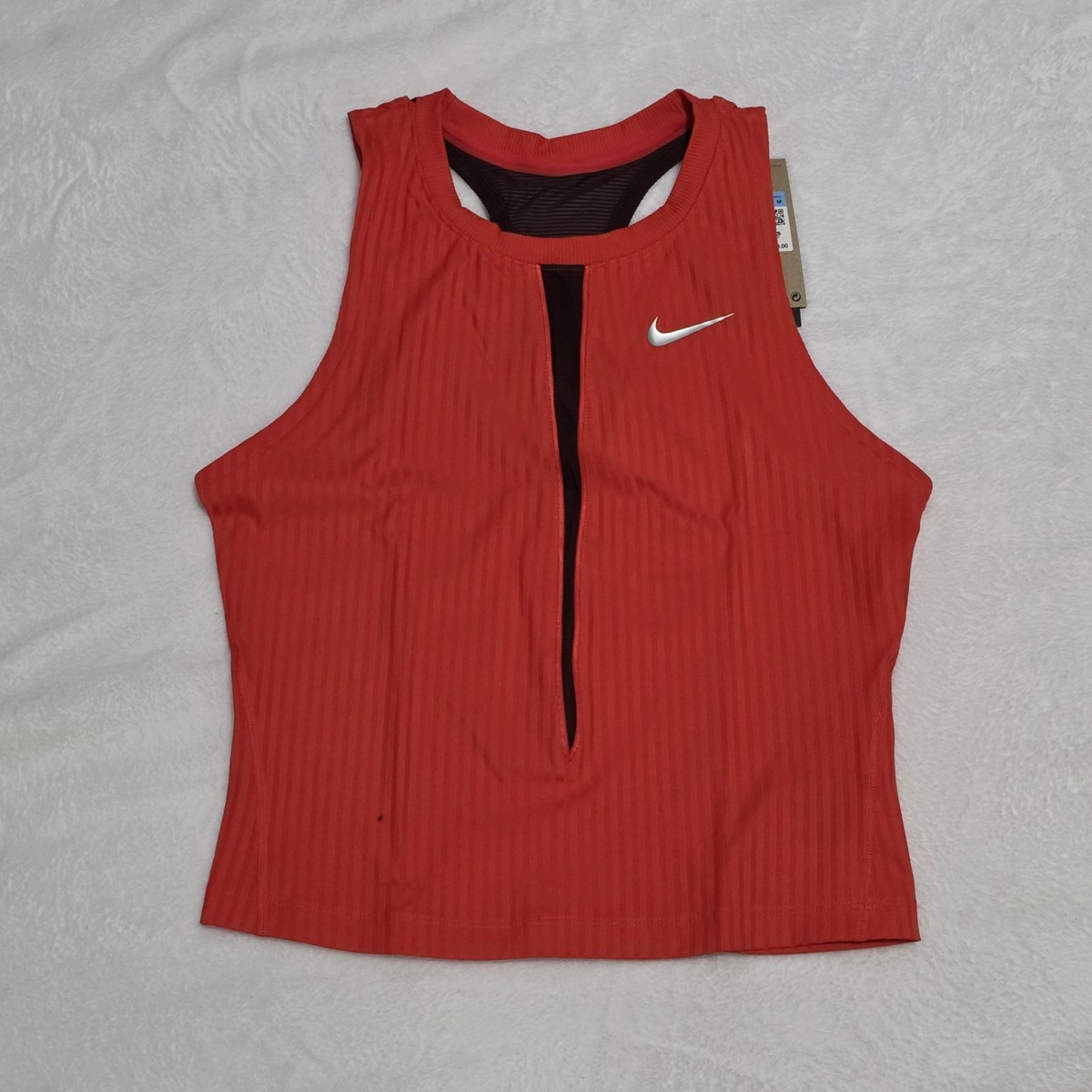 Nike Court Slam Tank Women's Medium Light Crimson US Open Tennis