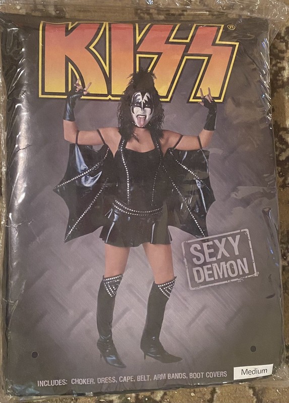 Women's KISS Sexy Demon Costume