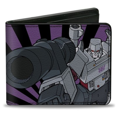 Bi-Fold Wallet Transformers Megatron Blaster and Standing Poses Rays (US IMPORT)