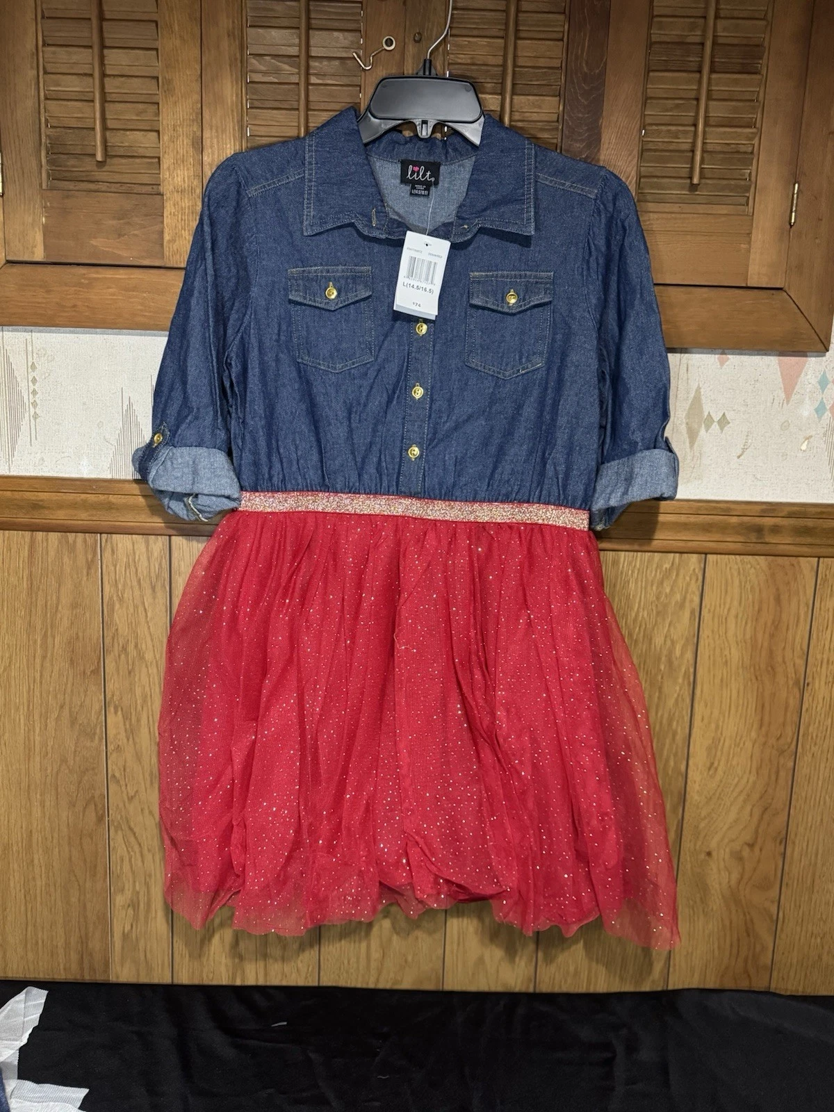 Lilt Girls Size Large (14.5-16.5) Dress $75 Value