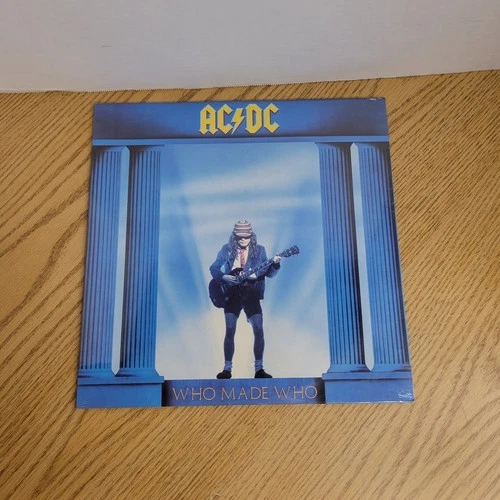 VINTAGE AC/DC “Who Made Who”Vinyl Record LP 1986, Atlantic 81650-1-E New, Sealed