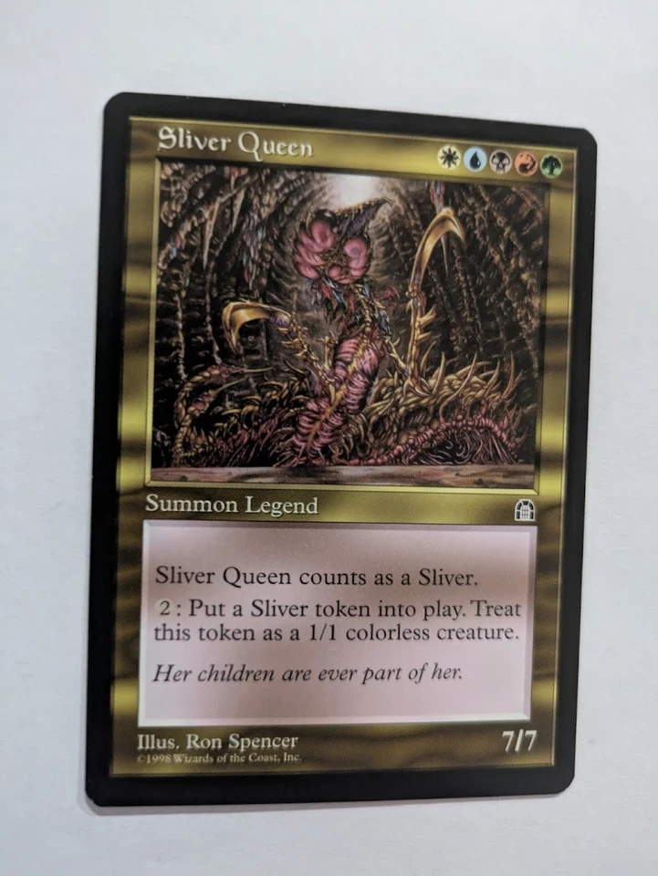 Sliver Queen Stronghold MTG NM Free shipping with tracking - Image 3 of 4