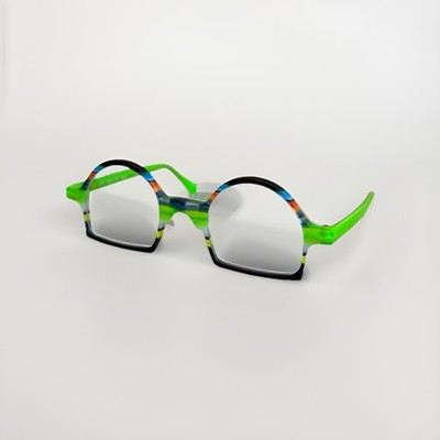 Romanelli Optix 2914 Eye Frames Multi-colored With Green