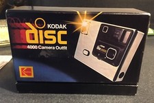Vintage Kodak Disc 4000 Camera with Silver Strap in Original Box Untested