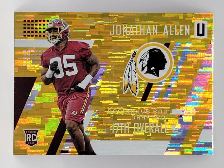 Jonathan Allen Panini Unparalleled #236 Yellow