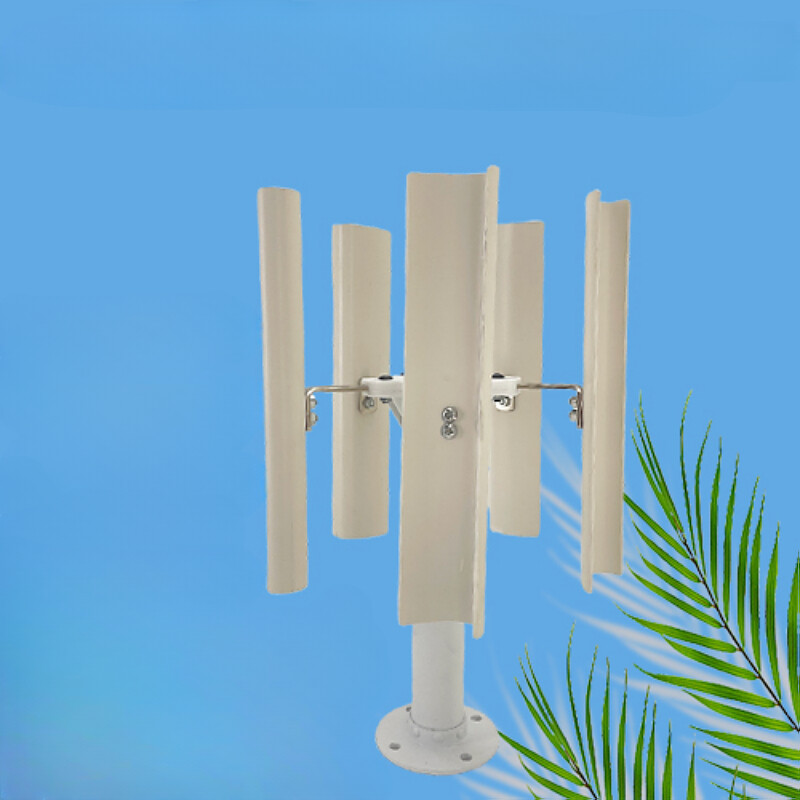 Vertical Five-blade Wind Generator Model Three-phase Permanent Magnet Brushless