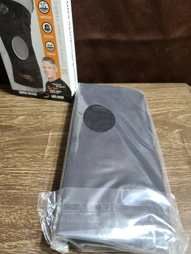 Copper Fit Original Recovery Knee Sleeve, Black with Copper Trim, X-Large - Picture 2 of 12