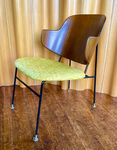 Vintage Ib KOFOD LARSEN PENGUIN Chair for Selig Made in Denmark - Picture 8 of 8